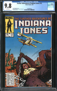 Further Adventures Of Indiana Jones (1983) #13 CGC 9.8 NM/MT