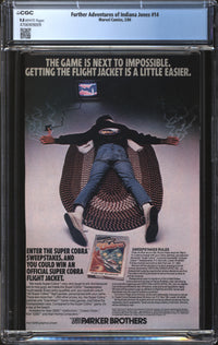Further Adventures Of Indiana Jones (1983) #14 CGC 9.8 NM/MT