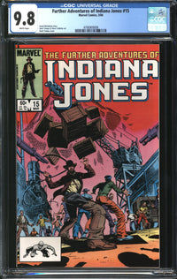 Further Adventures Of Indiana Jones (1983) #15 CGC 9.8 NM/MT