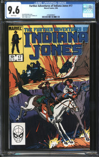 Further Adventures Of Indiana Jones (1983) #17 CGC 9.6 NM+