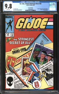 G.I. Joe, A Real American Hero (1982) # 26 Second Printing CGC 9.8 NM/MT