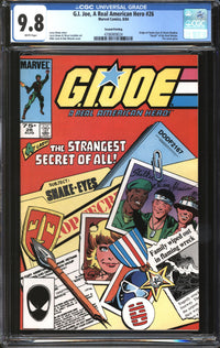 G.I. Joe, A Real American Hero (1982) # 26 Second Printing CGC 9.8 NM/MT