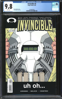 Invincible (2003) #  4 CGC 9.8 NM/MT