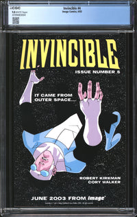 Invincible (2003) #  4 CGC 9.8 NM/MT