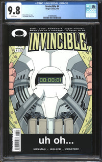 Invincible (2003) #  4 CGC 9.8 NM/MT