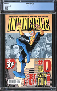 Invincible (2003) # 21 CGC 9.8 NM/MT