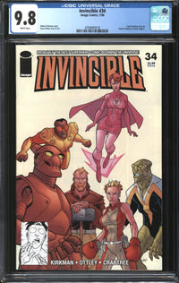Invincible (2003) # 34 CGC 9.8 NM/MT