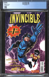 Invincible (2003) # 50 Variant Cover CGC 9.8 NM/MT