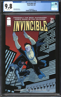 Invincible (2003) # 21 CGC 9.8 NM/MT