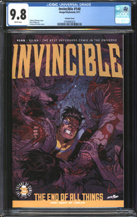 Invincible (2003) #140 Variant Cover CGC 9.8 NM/MT