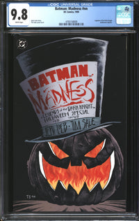Batman: Madness (1994) #1 CGC 9.8 NM/MT