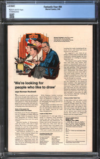 Fantastic Four (1961) # 84 CGC 9.2 NM-