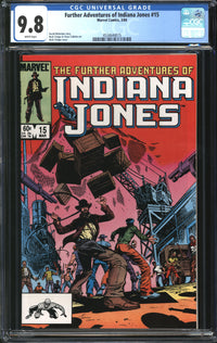 Further Adventures Of Indiana Jones (1983) #15 CGC 9.8 NM/MT