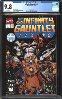 Infinity Gauntlet (1991) #1 CGC 9.8 NM/MT