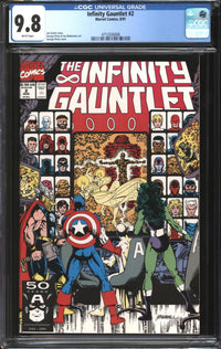 Infinity Gauntlet (1991) #2 CGC 9.8 NM/MT