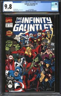 Infinity Gauntlet (1991) #3 CGC 9.8 NM/MT