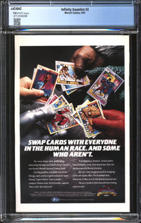 Infinity Gauntlet (1991) #3 CGC 9.8 NM/MT