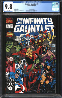 Infinity Gauntlet (1991) #3 CGC 9.8 NM/MT