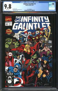 Infinity Gauntlet (1991) #3 CGC 9.8 NM/MT