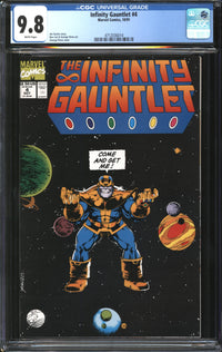 Infinity Gauntlet (1991) #4 CGC 9.8 NM/MT