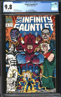 Infinity Gauntlet (1991) #5 CGC 9.8 NM/MT