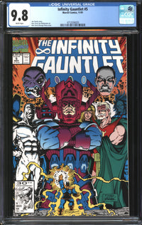 Infinity Gauntlet (1991) #5 CGC 9.8 NM/MT