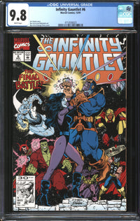 Infinity Gauntlet (1991) #6 CGC 9.8 NM/MT