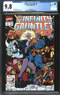 Infinity Gauntlet (1991) #6 CGC 9.8 NM/MT