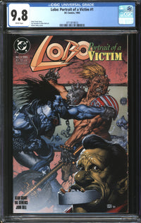 Lobo: Portrait Of A Victim (1993) #1 CGC 9.8 NM/MT