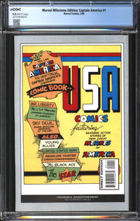 Marvel Milestone Edition: Captain America (1995) #1 CGC 9.8 NM/MT