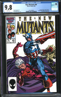 New Mutants (1983) #40 CGC 9.8 NM/MT