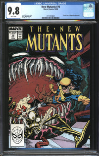 New Mutants (1983) #70 CGC 9.8 NM/MT