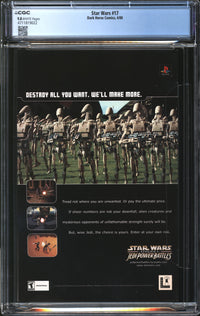 Star Wars (1998) #17 CGC 9.8 NM/MT