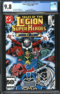 Legion Of Super-Heroes/Tales Of The Legion Of Super-Heroes (1980) #327 CGC 9.8 NM/MT