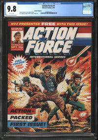 Action Force (G.I. Joe) (1987) #1 United Kingdom CGC 9.8 NM/MT