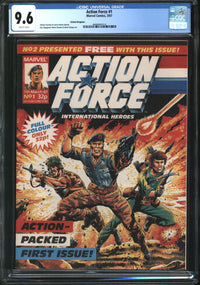 Action Force (G.I. Joe) (1987) #1 United Kingdom CGC 9.6 NM+