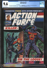 Action Force (G.I. Joe) (1987) #2 United Kingdom CGC 9.6 NM+