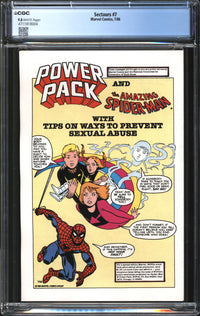 Sectaurs (1985) #7 CGC 9.8 NM/MT
