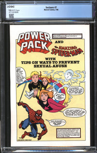Sectaurs (1985) #7 CGC 9.8 NM/MT