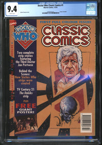 Doctor Who Classic Comics (1992) #1 CGC 9.4 NM