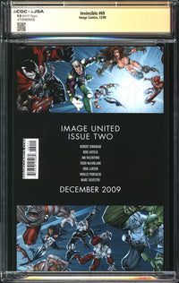 Invincible (2003) # 69 CGC x JSA Signature Series 9.8 NM/MT Signed Ryan Ottley
