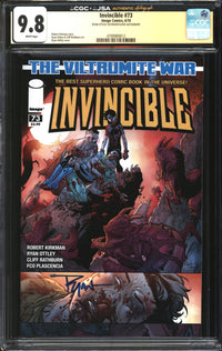 Invincible (2003) # 73 CGC x JSA Signature Series 9.8 NM/MT Signed Ryan Ottley