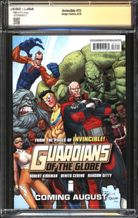 Invincible (2003) # 73 CGC x JSA Signature Series 9.8 NM/MT Signed Ryan Ottley