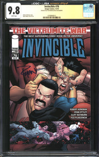 Invincible (2003) # 76 CGC x JSA Signature Series 9.8 NM/MT Signed Ryan Ottley