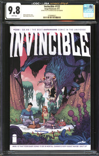 Invincible (2003) #122 CGC x JSA Signature Series 9.8 NM/MT Signed Ryan Ottley