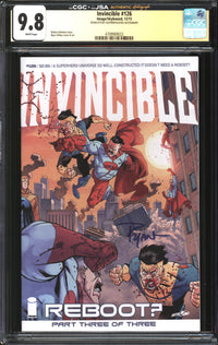 Invincible (2003) #126 CGC x JSA Signature Series 9.8 NM/MT Signed Ryan Ottley
