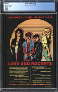 Death Rattle (1985) # 1 CGC 9.6 NM+