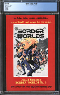Death Rattle (1985) # 4 CGC 9.8 NM/MT