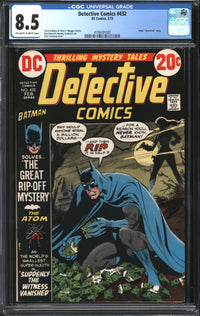 Detective Comics (1937) #432 CGC 8.5 VF+