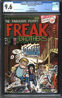 Fabulous Furry Freak Brothers (1971) # 1 Sixteenth Printing CGC 9.6 NM+